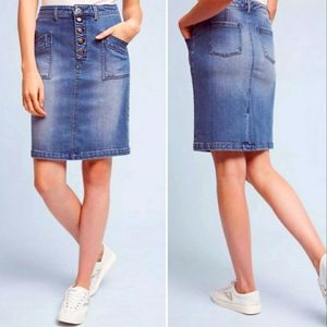 Pilcro denim pencil skirt size 12